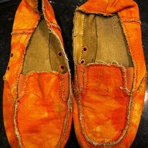 AEROSOLES Orange Ankle Booties